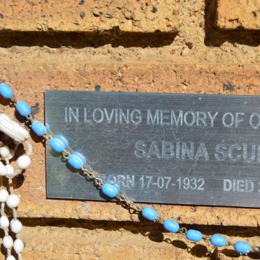 SCULLY Sabina 1932-2013