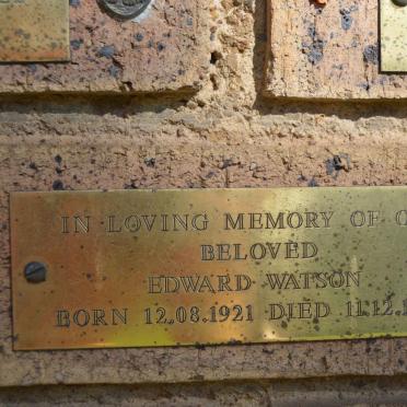 WATSON Edward 1921-1994