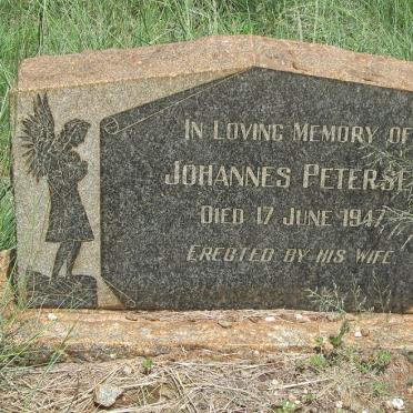 PETERSEN Johannes -1947