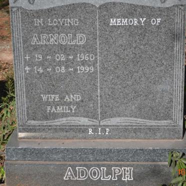ADOLPH Arnold 1960-1999