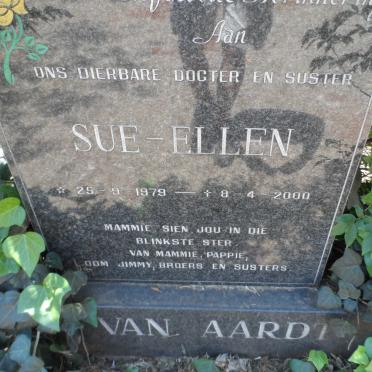 AARDT Sue-Ellen, van 1979-2000