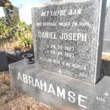 ABRAHAMSE Daniël Joseph 1927-1997