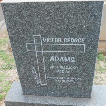 ADAMS Victor George -1950