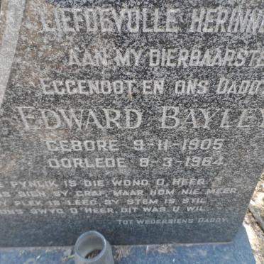 BAYLEY Edward 1905-1964