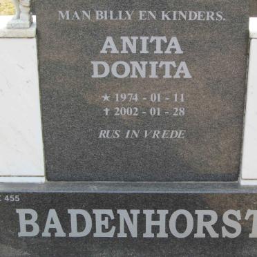 BADENHORST Anita Donita 1974-2002