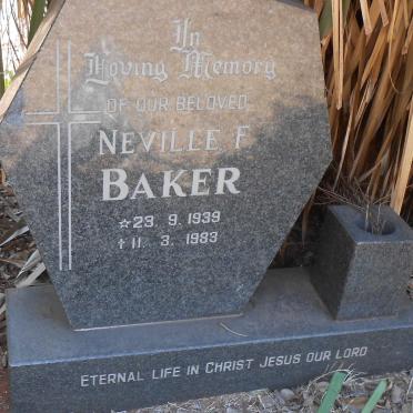 BAKER Neville F. 1939-1983