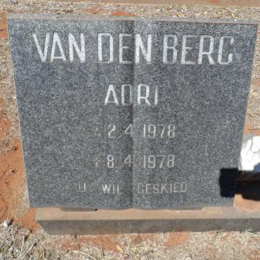 BERG Adri, van den 1978-1978