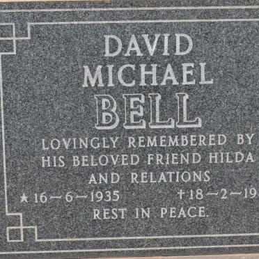 BELL David Michael 1935-1984