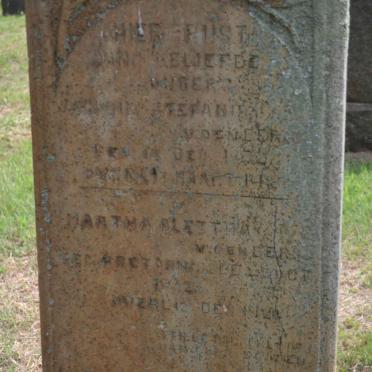 BERG Jacobus Stefanis, van den :: VAN DEN BERG  Martha Alettha -1920