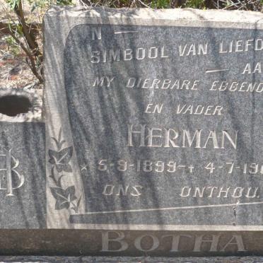 BOTHA Herman 1899-1963