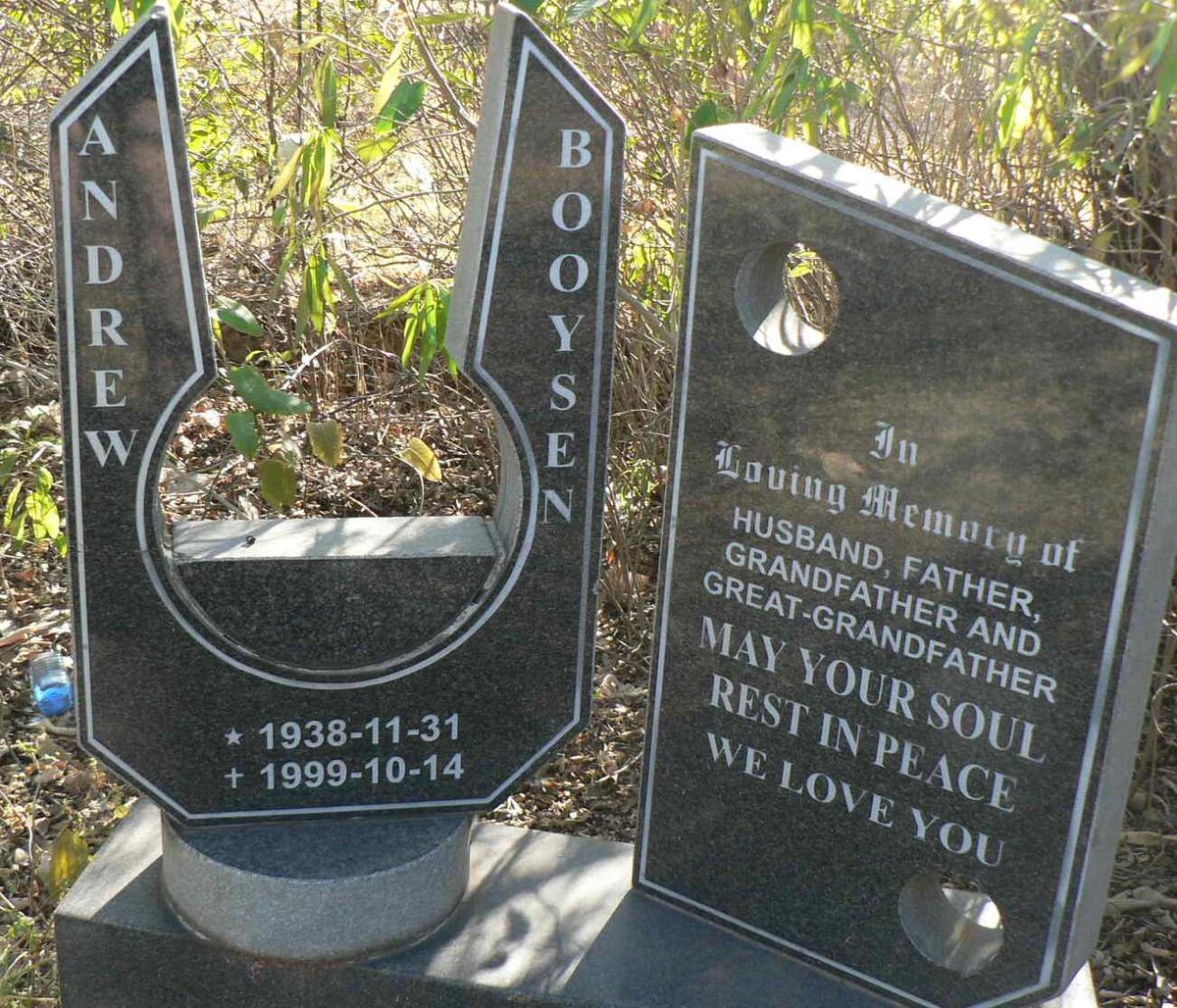 BOOYSEN Andrew 1938-1999