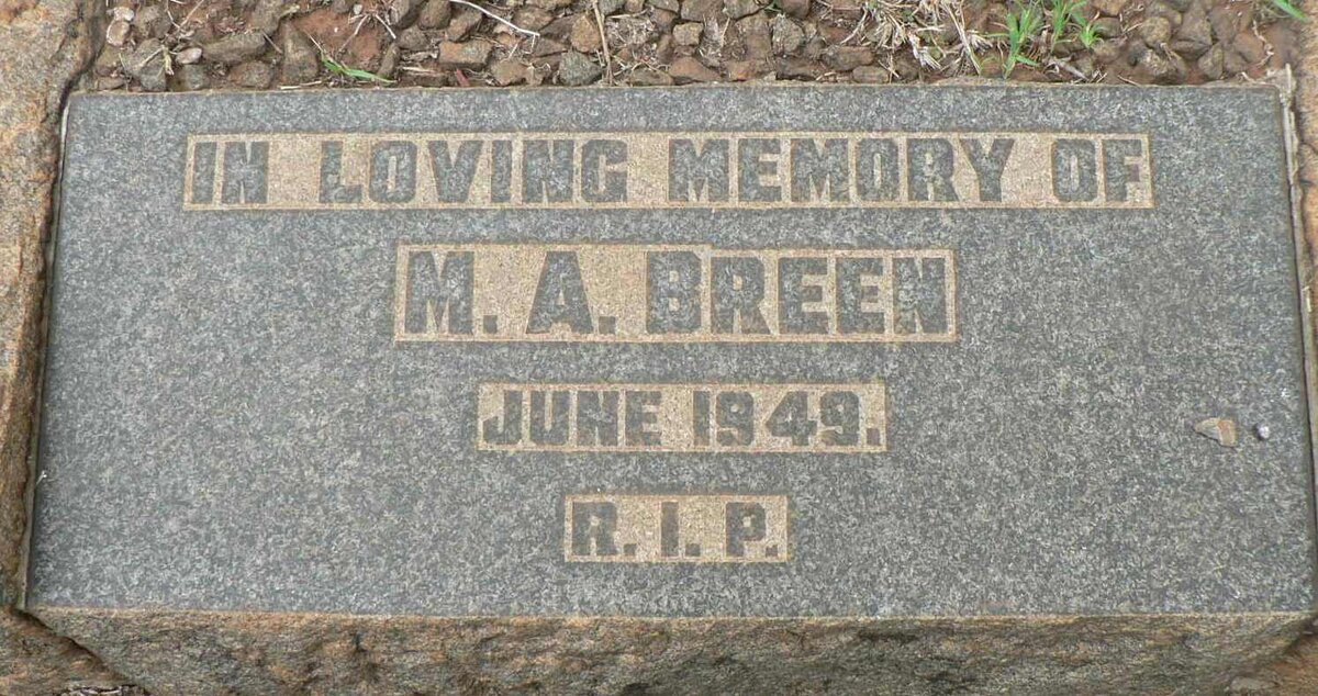 BREEN M.A. -1949