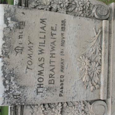 BRAITHWAITE Thomas William -1938