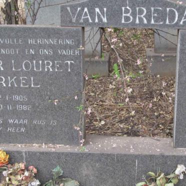 BREDA Pieter Louret Morkel, van 1905-1982 &amp; Hester Magdalena 1917-1987