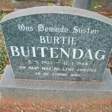BUITENDAG Burtie 1902-1984 &amp; Ella 1911-1989