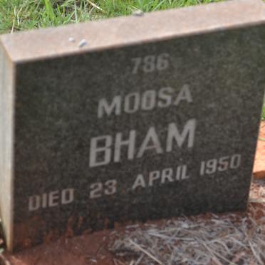 BHAM Moosa -1950