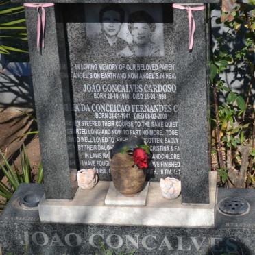 CARDOSO Joao Goncalves 1940-1998 &amp; A Da Conceicao FERNANDES C. 1941-2009