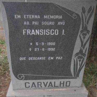 CARVALHO Fransisco I. 1900-1992