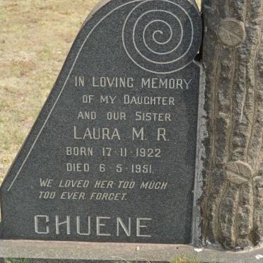 CHUENE Laura M.R. 1922-1951