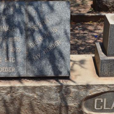 CLAYTON Gesina A. 1906-1973