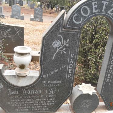 COETZEE Jan Adrian 1905-1983