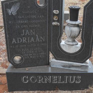 CORNELIUS Jan Adriaan 1956-1985