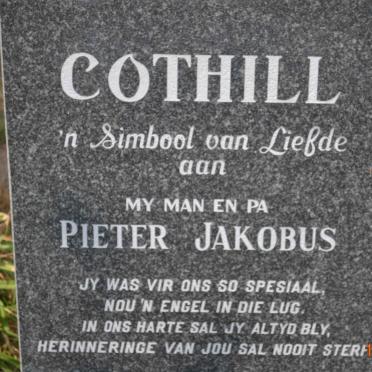 COTHILL Pieter Jakobus