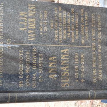 COETZEE Anna Susanna 1950-2000 :: VAN DER NEST A.J.J.M. 1972-2008