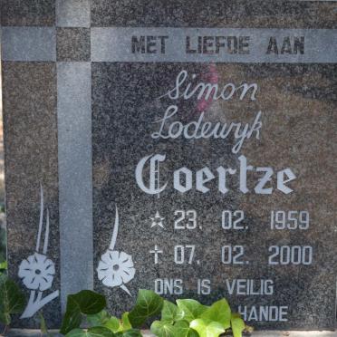 COERTZE Simon Lodewyk 1959-2000