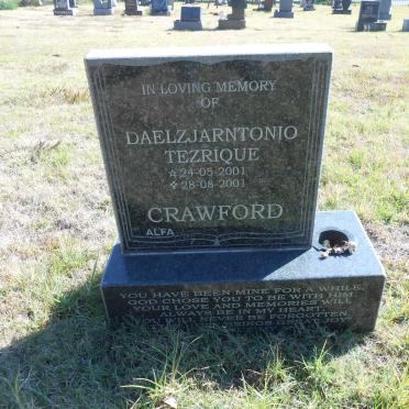 CRAWFORD Daelzjarntonio Tezrique 2001-2001