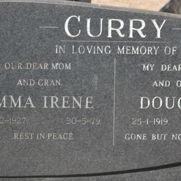 CURRY Douglass 1919-1973 &amp; Emma Irene 1927-1979