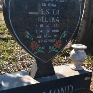 DIAMOND Hester Helena 1920-1998