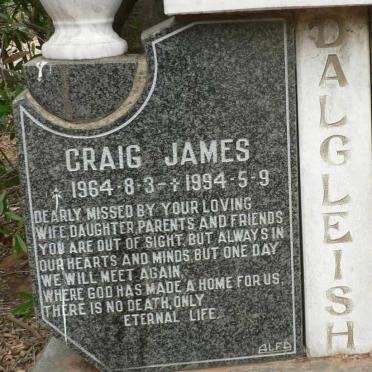 DALGLEISH Craig James 1964-1994