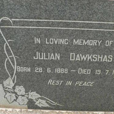 DAWKSHAS Julian 1888-1948