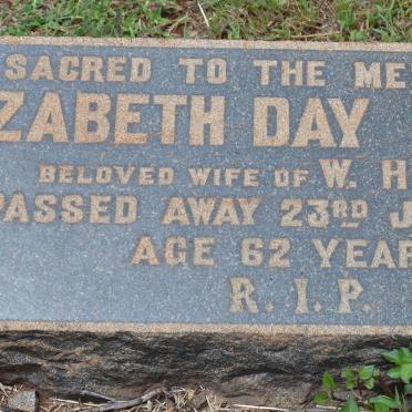 DAY Elizabeth nee WALLIS -1932