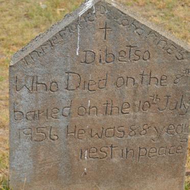 DIBETSO Johannes -1956