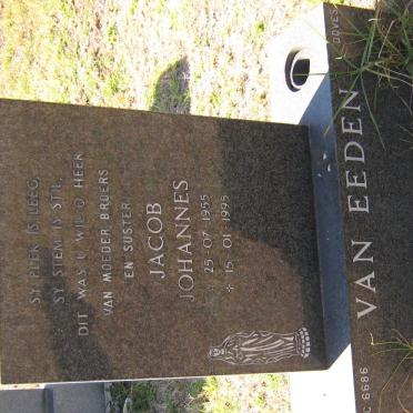 EEDEN Jacob Johannes, van 1955-1995