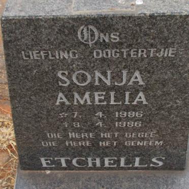 ETCHELLS Sonja Amelia 1986-1986