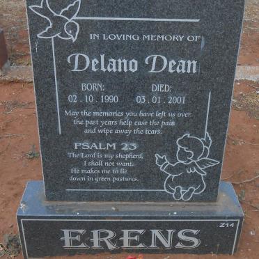 ERENS Delano Dean 1990-2001
