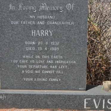 EVISON Harry 1932-1989