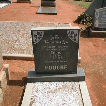FOUCHÉ Chris 1895-1979