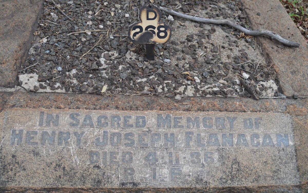 FLANAGAN Henry Joseph -1936