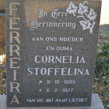 FERREIRA Cornelia Stoffelina 1885-1977