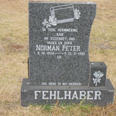 FEHLHABER Norman Peter 1934-1998