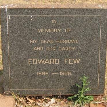 FEW Edward 1896-1936