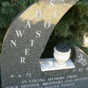 FOSTER Shawn 1972-1995