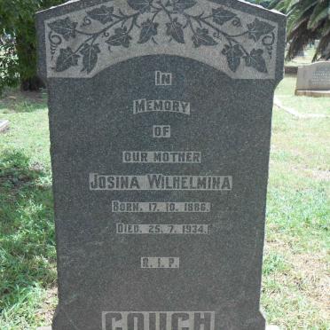 GOUGH Josina Wilhelmina 1886-1934
