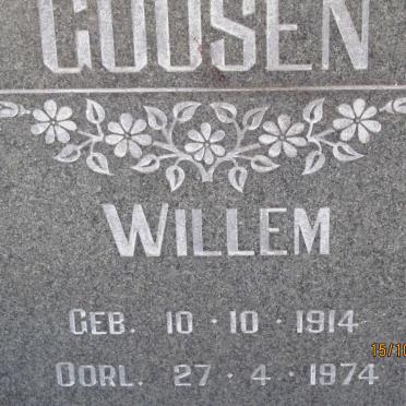 GOOSEN Willem 1914-1974
