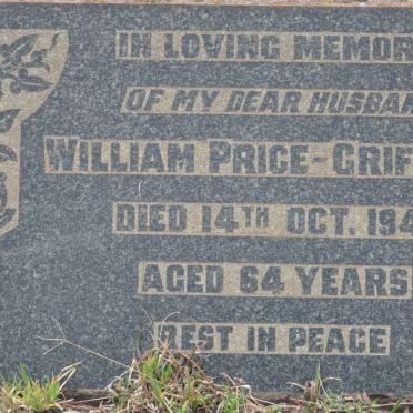 GRIFFITHS William, Price -1945