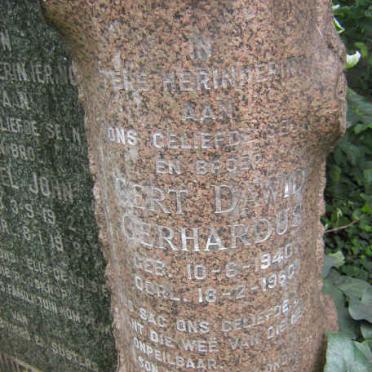 GREUNEN Gert David Gerhardus, van 1940-1960 :: GREUNEN Annel John, van 1942-1958